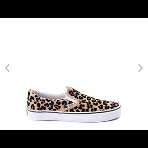 Cheetah print Vans